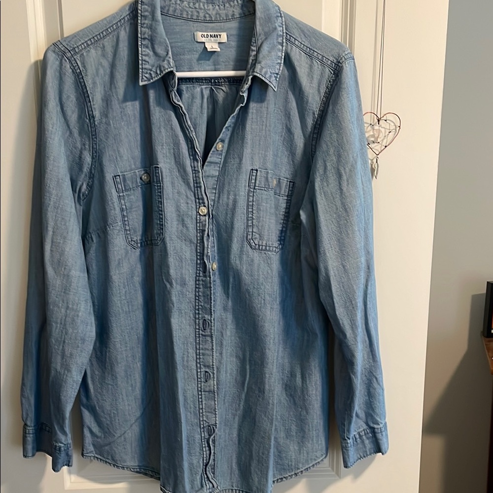 Light Blue Denim Shirt